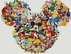 (Counted/Stamped) 11CT/18CT Coon Crowd Mickey Avatar-Cross Stitch-40*40cm/15.75*15.75in tapestrymarket