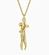 18K Gold-Plated | Elegant Couple Hug Heart Pendant Necklace Romantic Jewelry Gift for Women