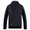 Casual Mink Jackets Slim Fit Trucker Jackets