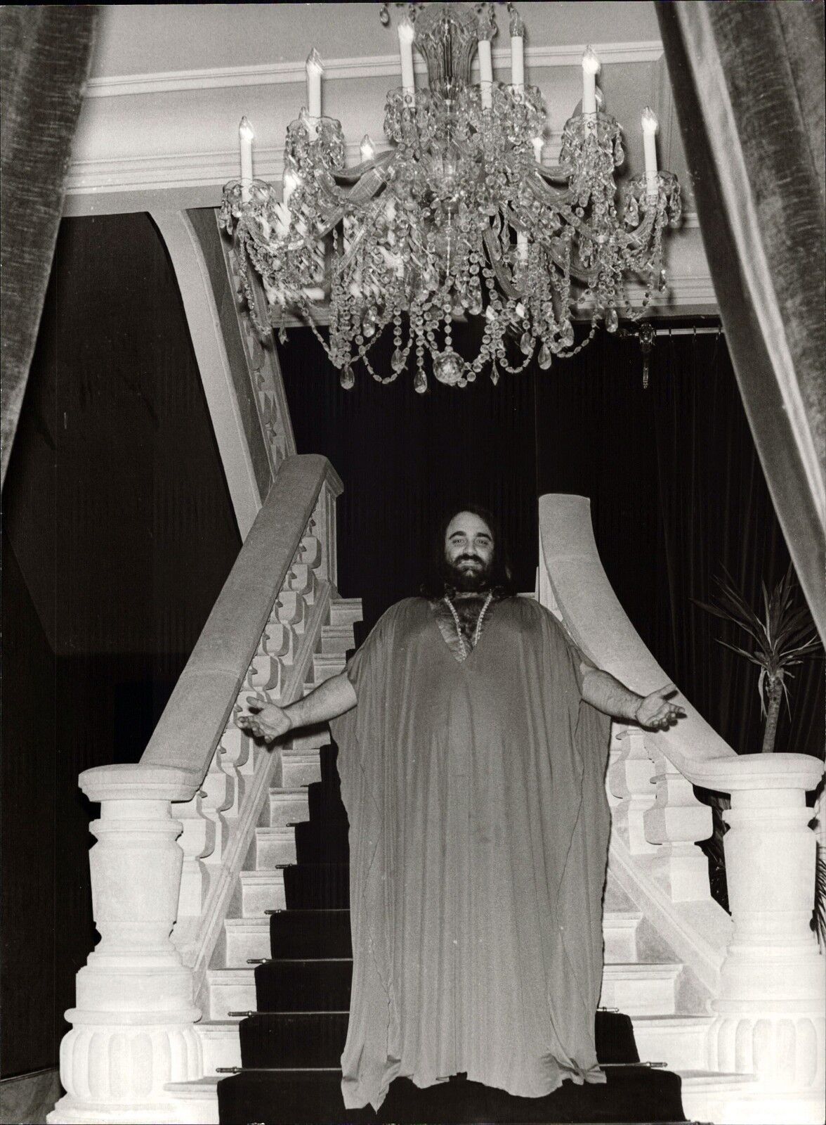 Demis Roussos - Private Vintage Press Photo Poster painting Norbert Unfried (U-1785