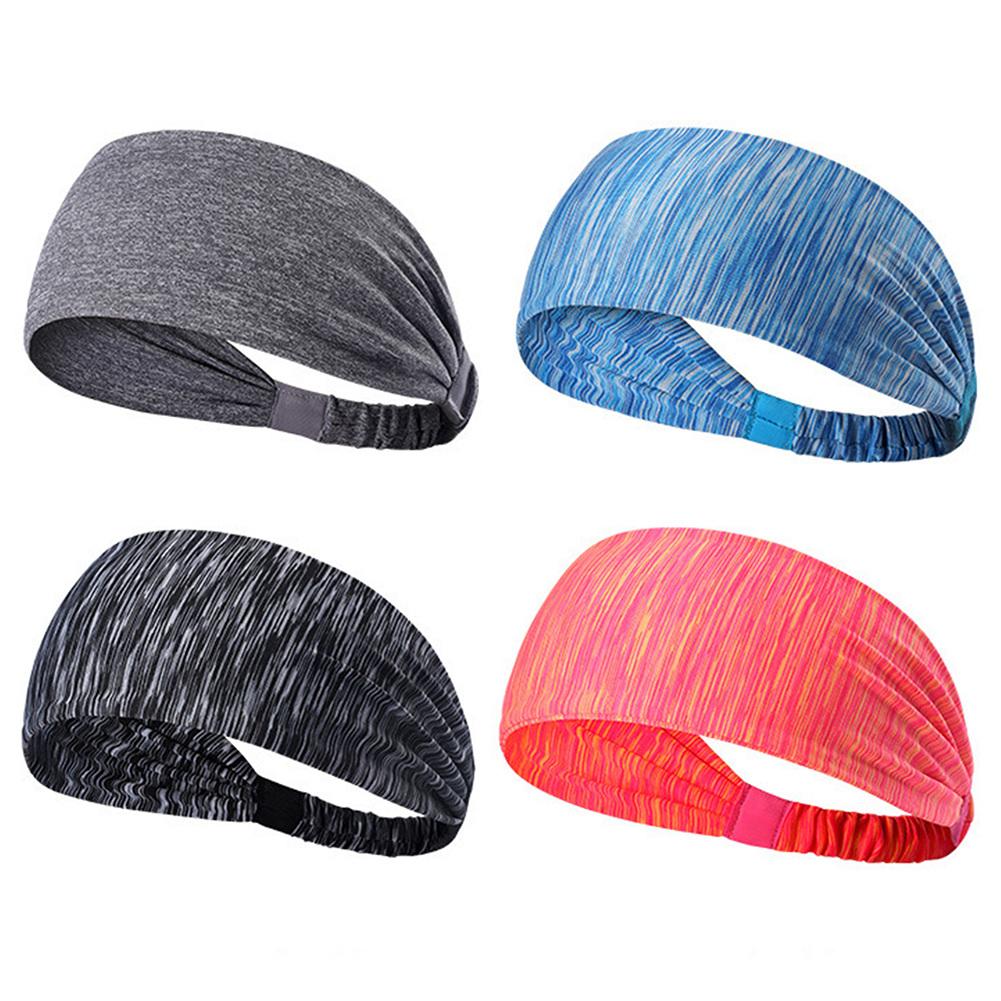

4pcs Breathable Cycling Riding Headband Outdoor Sports Elastic Sweatband, 501 Original