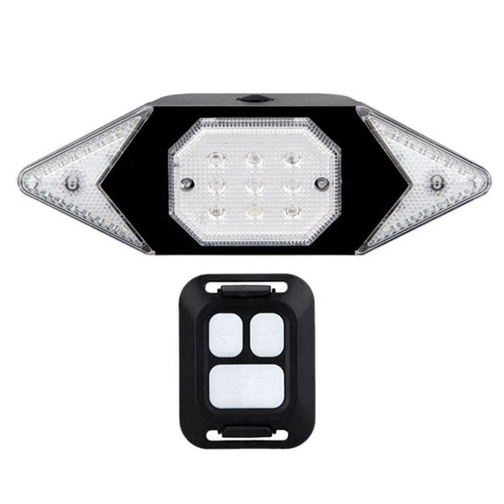 

USB Rechargeable Wireless Remote Control MTB Bike Headlamp Tail Lights, 501 Original