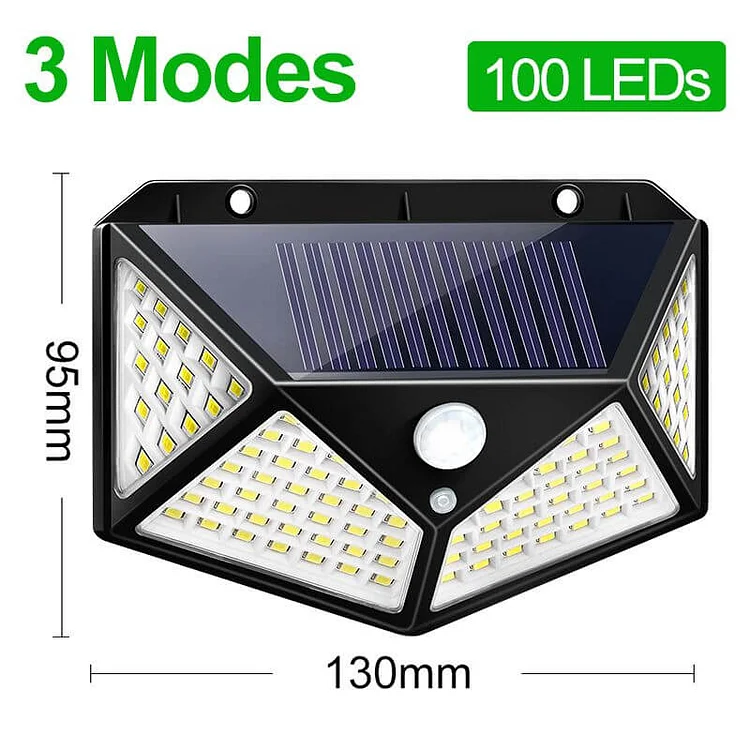 Outdoor Solar Lamp Waterproof PIR Motion Sensor Light