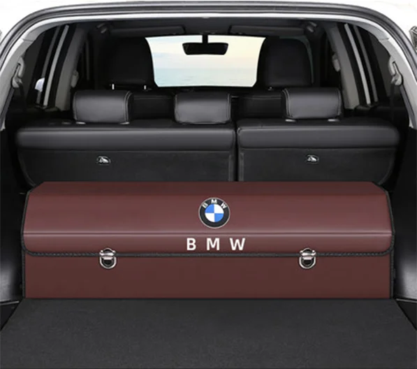 Car Trunk Leather Storage Box