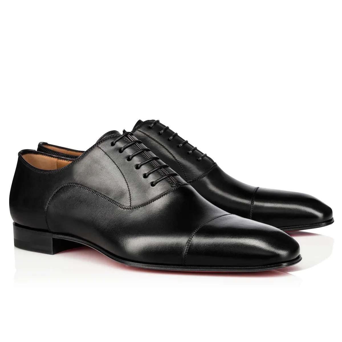 Gentleman's Oxford Shoes Red bottom Classic  Formal Shoes -vocosishoes