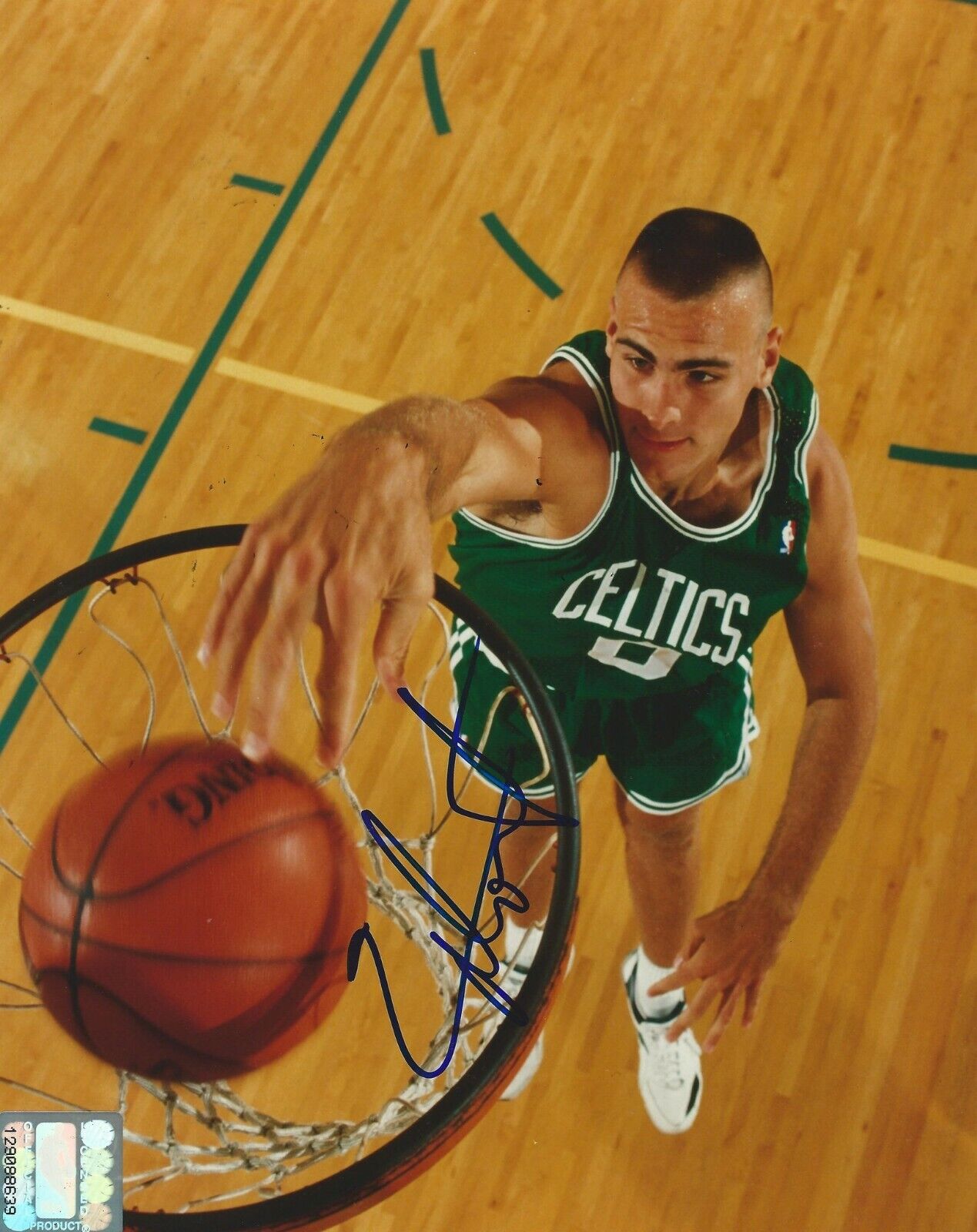 AUTOGRAPHED SIGNED 8x10 Photo Poster painting Picture: Eric Montross Celtics