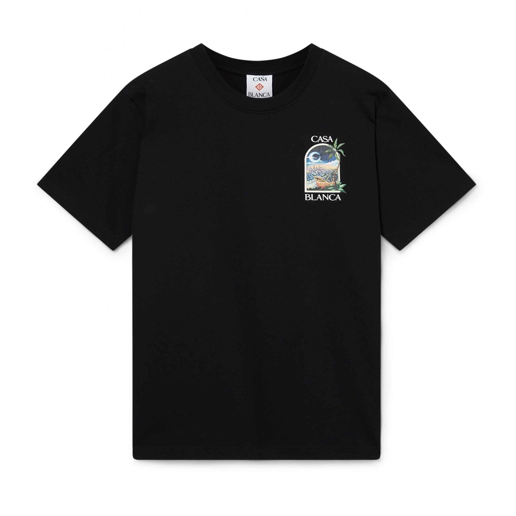 Casablanca LA Nights Oversize T-Shirt in Black