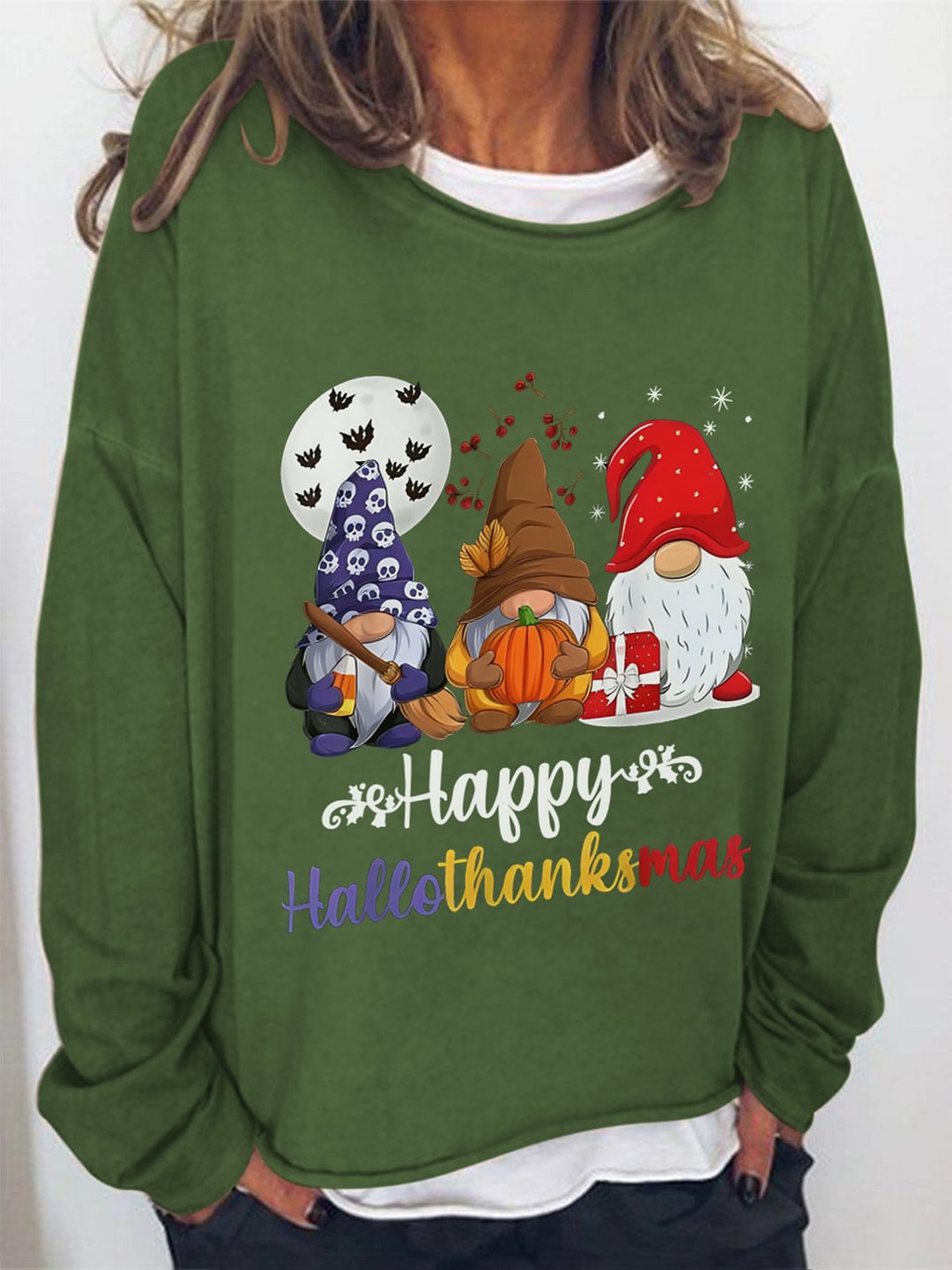 Happy Hallothanksmas Women's Sweatshirt