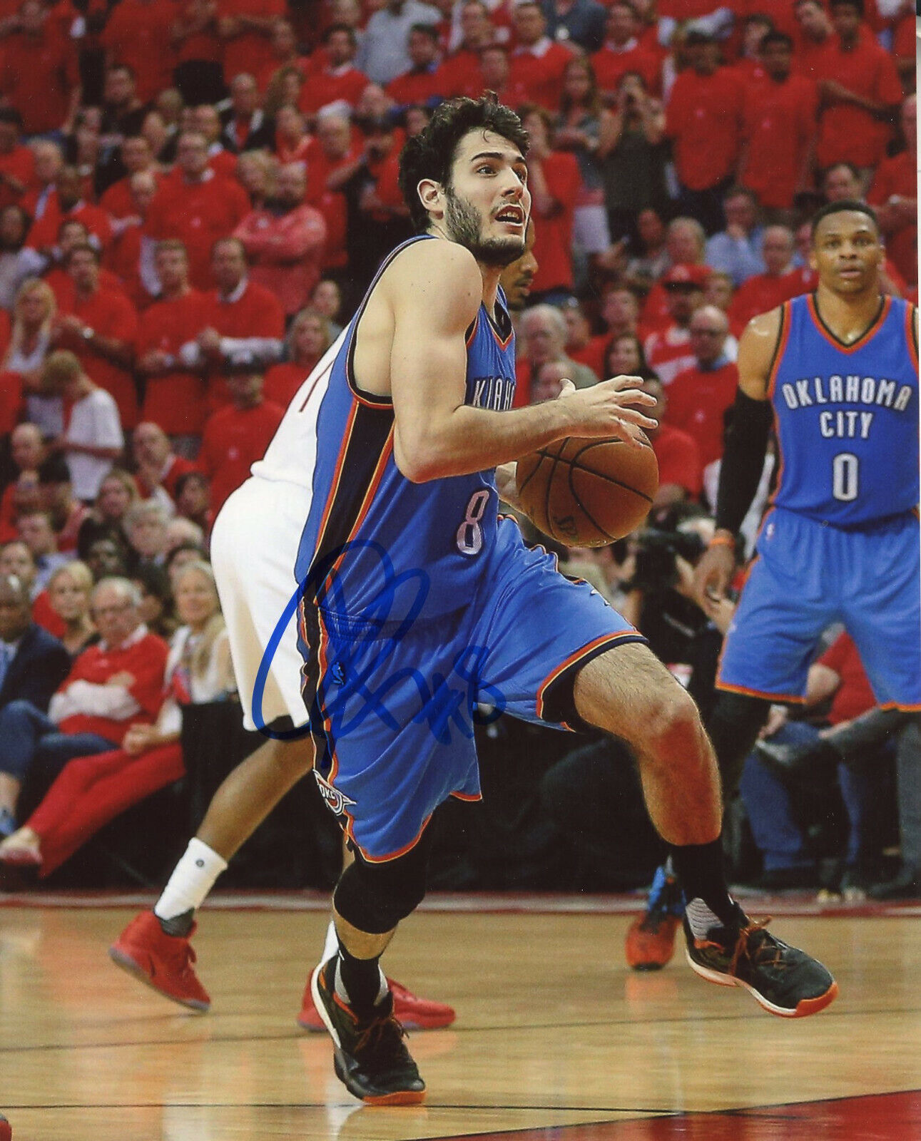 Alex Abrines Autographed 8x10 Oklahoma City Thunder#S1210