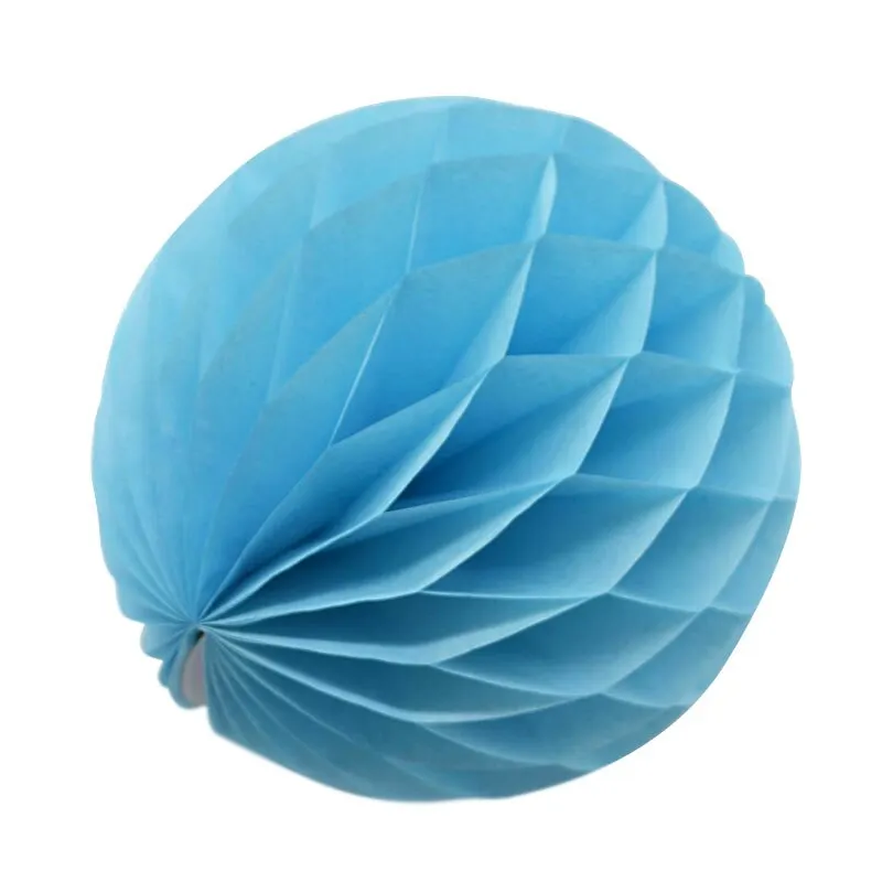 5pcs 4 6 8 Tissue Paper Honeycomb Ball Decorations Birthday Party Baby Shower Wedding Aniversary Home Xmas Supplies