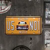 US NO1  - Car License(12*6Inch)