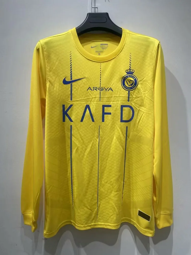 2023/24 Riyadh Victory Home Long Sleeve Jersey 1:1 Thailand Quality