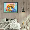 Winnie Puuh und Freunde - runder Bohrer Diamond Painting - 40*30cm