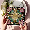 6pcs DIY Blumenmuster Diamant Kunst Grußkarten für Festivals und Feiern