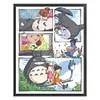 Hayao Miyazaki My Neighbor Totoro - 16CT Stamped Cross Stitch - 35*45cm