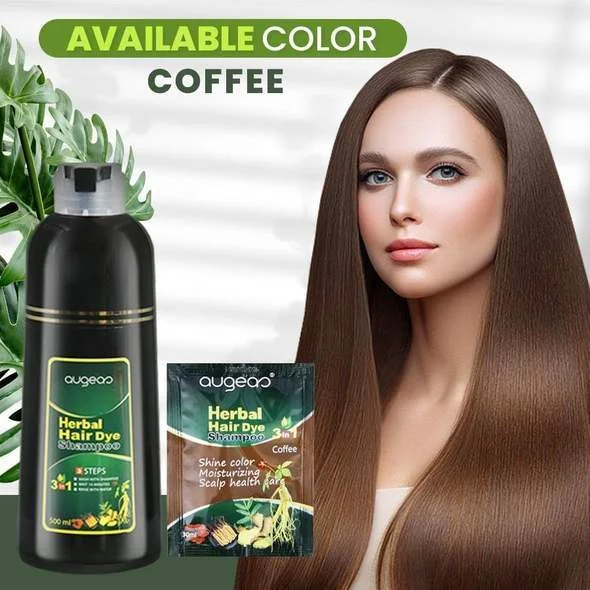 10 Mins Herbal Hair Darkening Shampoo