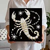 Scorpion DIY Pearl Art Diamond Painting Kit for Adult Home Decor 25x25cm With Frame