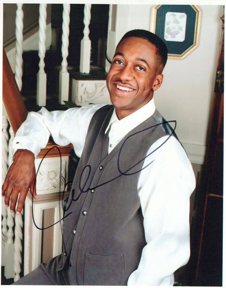 Jaleel White head shot autographed Photo Poster painting signed 8x10 #1