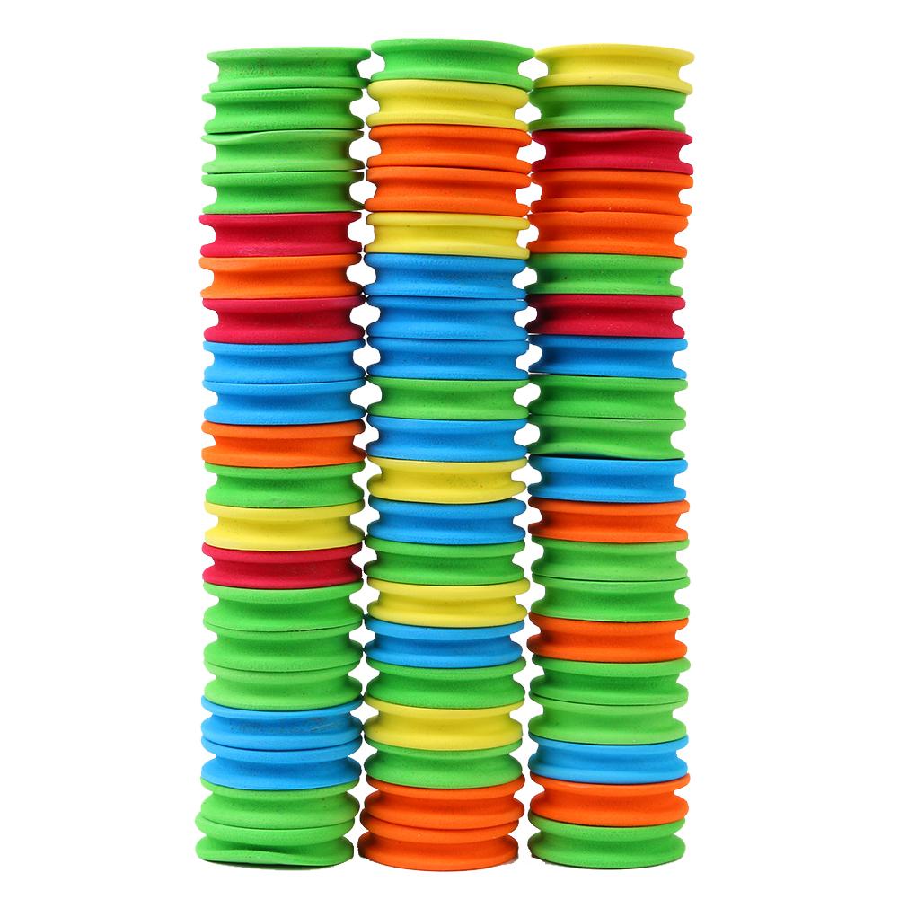 

100pcs Foam Winding Wire Board Swivel Spools for Fishing Line Accessories, 501 Original