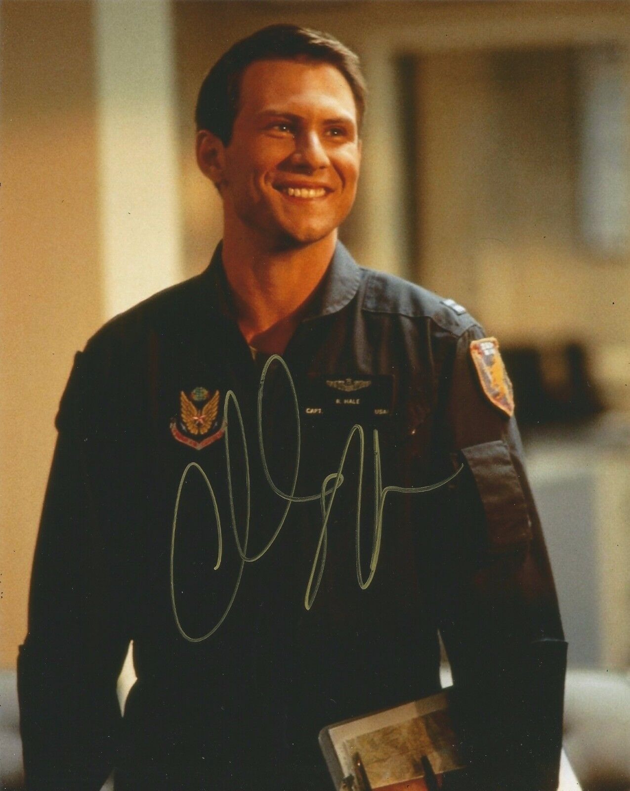 Christian Slater Signed Broken Arrow 10x8 Photo Poster painting AFTAL