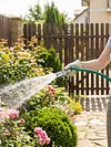 Garden Hose to Pressures Washer Adapter Leak-Proof 3/4 GHT to 1/4 Quick Connect Convert Stainless Steel Water Hose to Power Washer Connector for Car Wash Outdoor