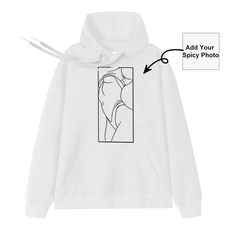 Add Your Spicy Photo Frames Line Drawing T-Shirts/Sweatshirts/Hoodies