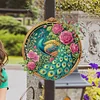 (US Only)Peacock 2D Flat DIY Diamond Painting Set Diamond Art Pendant Home Wall Decor