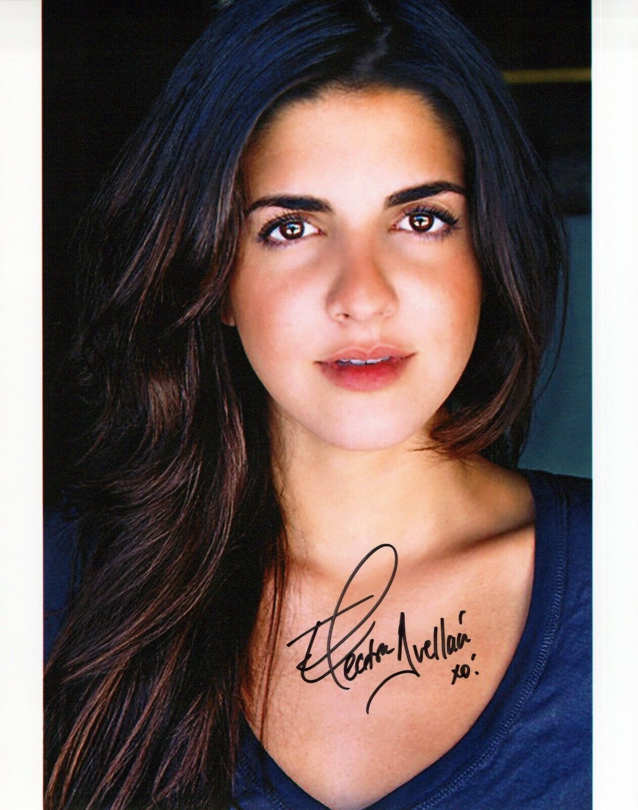 Electra Avellan glamour shot autographed Photo Poster painting signed 8x10 #5