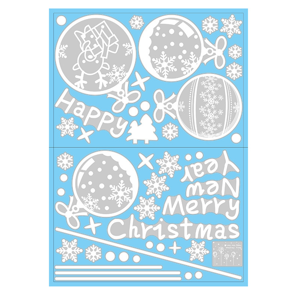 

Christmas Stickers Window Electrostatic Snow Bell, 501 Original