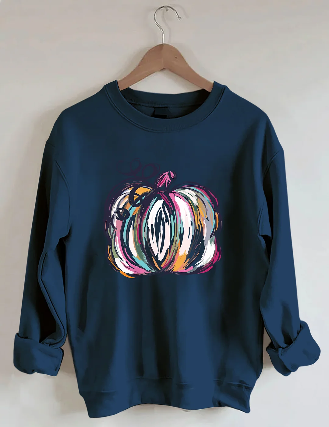 Watercolor Pumpkin Sweatshirt