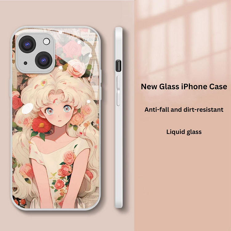 Anime Cartoon Beautiful Girl Phone Case