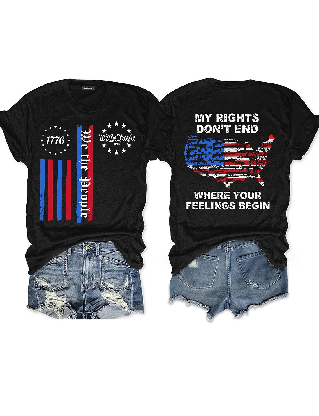We The People 4th Of July 1776 T-Shirt