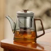 Inner Tank Full Tea Water Separation Tea Cup Lifting High Temperature Resistant Glass Teapot Rotating High-end Top Pot Teapot