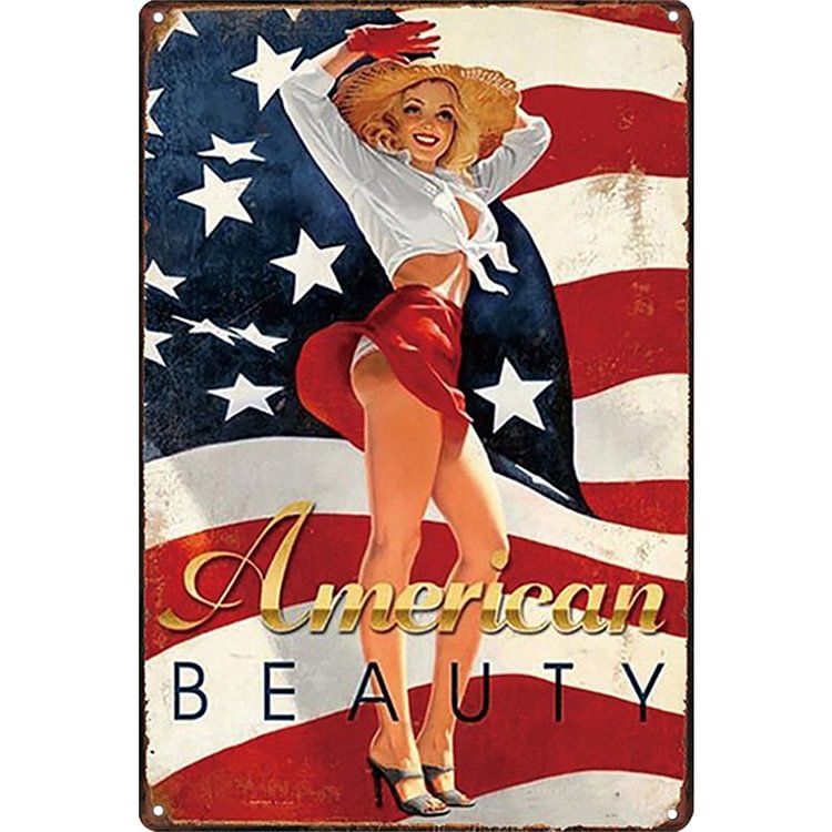 American Beauty - Vintage Tin Signs/Wooden Signs - 8*12Inch/12*16Inch