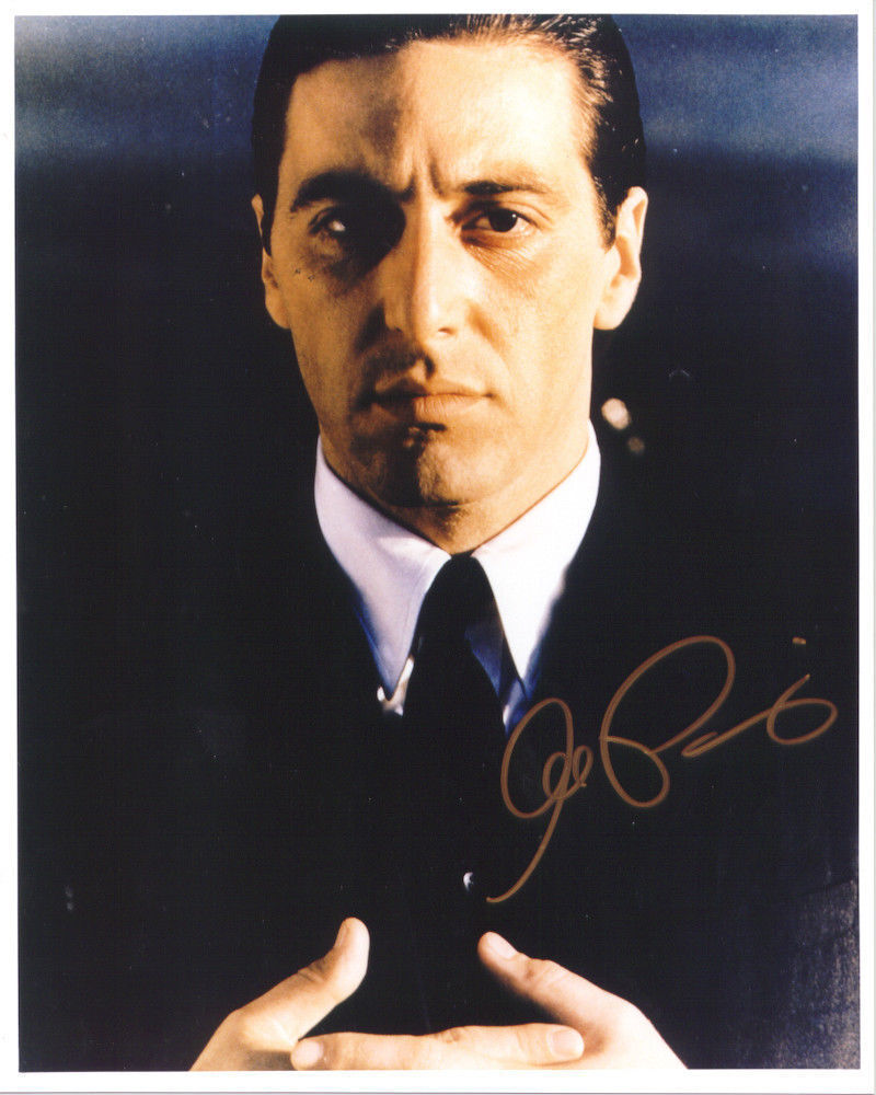 AL PACINO - GODFATHER AUTOGRAPH SIGNED PP Photo Poster painting POSTER