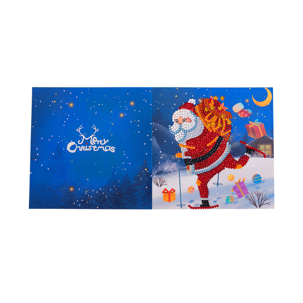 

Snowman - 5D DIY Craft Greeting Card, 501 Original