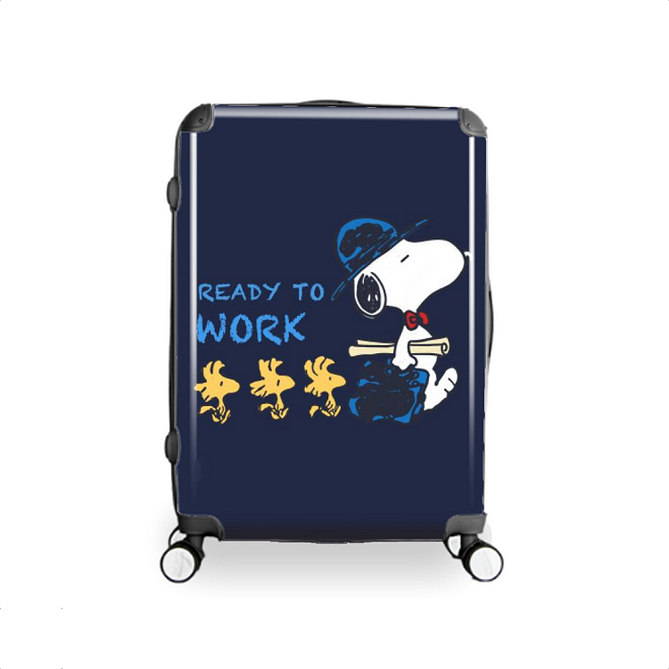 Ready To Work, Snoopy Hardside Luggage