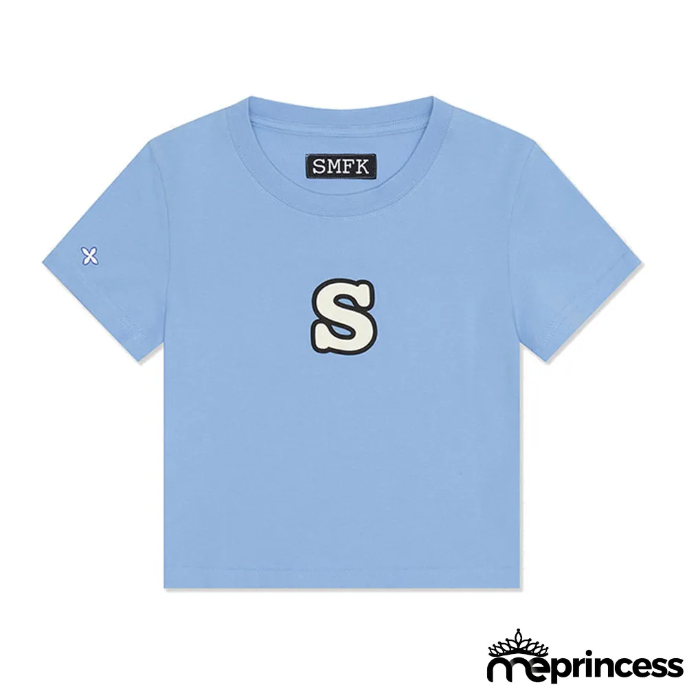 slim skinny Tee full cotton short ladies Crop short-sleeved t-shirt