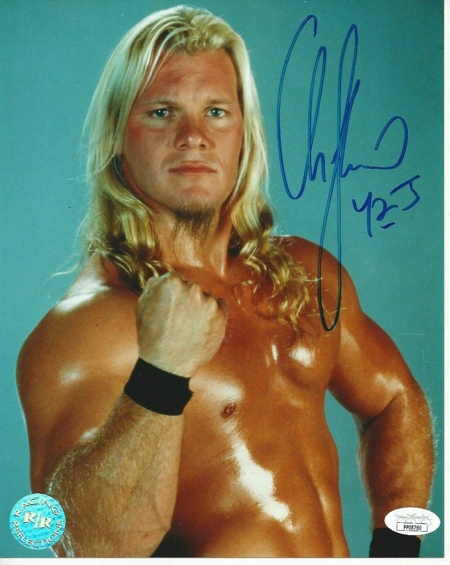 Chris Jericho Autographed 8x10 WWE WWF WCW AEW Judas JSAC179