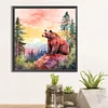 (40*40cm)Bear - Full Round Drill Diamond Painting
