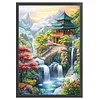 Summer Town-11CT Stamped Cross Stitch 50*70cm/19.69*27.56in(Big Size) tapestrymarket