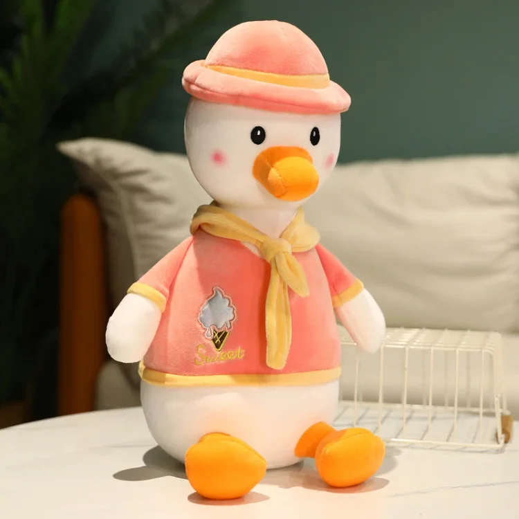 Red Scarf Duck Toy