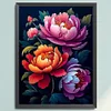 Peony - 9CT Partial Beaded Cross Stitch Kit(39x53cm)