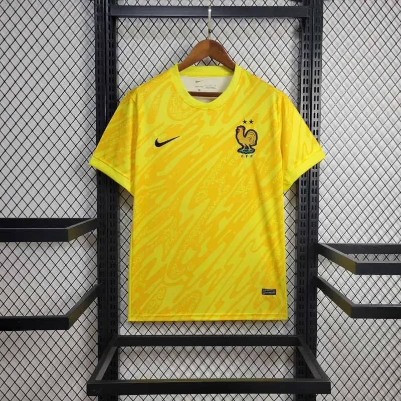 2024 France Goalkeeper Football Shirt 1:1 Thai Quality