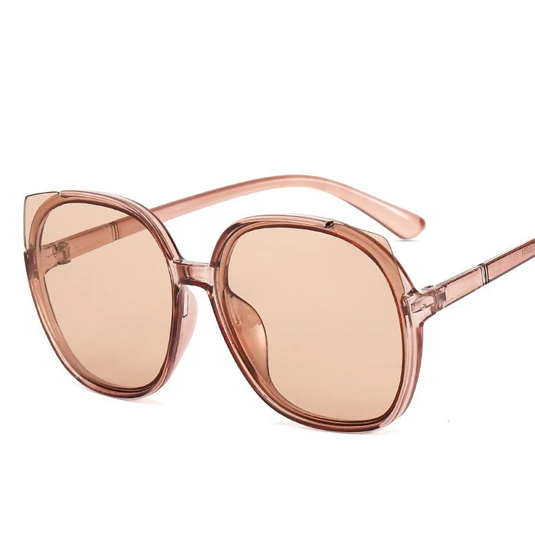 Traceeye New Arrival 2025 Fashion round Sunglasses Women Vintage Mirror Classic cat eye Sun Glasses Female cute glasses Oculos De Sol