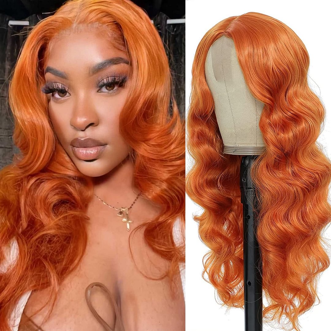 Long Body Wavy Red Daily Wigs US Mall Lifes