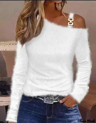 Athvotar Athvotar Buckle Buckle Shoulder Coat Bottom Shirt Female Senior Sense Of New Fashion