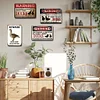 4pcs - Animal Warning- Vintage Metal Signs(8*12Inch)