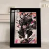 Ink Style Nezuko Kamado Decorative Painting - Demon Slayer: Kimetsu No Yaiba Decorative Painting - JuZi Studio