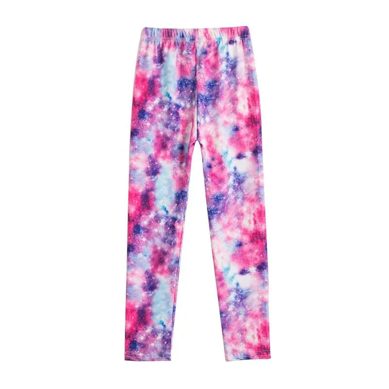 Unicorn Pattern Girls Leggings Spring Summer Girls Tights Pants Kids Trousers Leggings for Girls Elasticity Breathable Pants